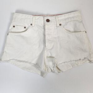 Roxy Women's Factory Distressed Fly Button Shorts Size 24 NWT